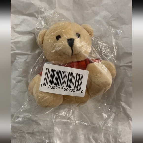 Coach limited edition plush teddy bear Keychain nwt - Picture 4 of 4